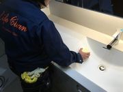 洗面所の水回りコーティング
