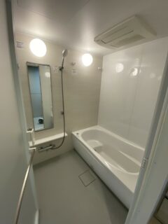 浴室とキッチンのコーティングを茨城県つくば市で行いました。【施工事例65】
