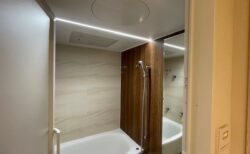 東京都北区上十条で浴室（お風呂）のガラスコーティングを行いました。【施工事例140】