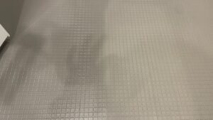 東京都江戸川区東小松川でマンション、お風呂（浴室）のガラスコーティングを行いました。【施工事例144】